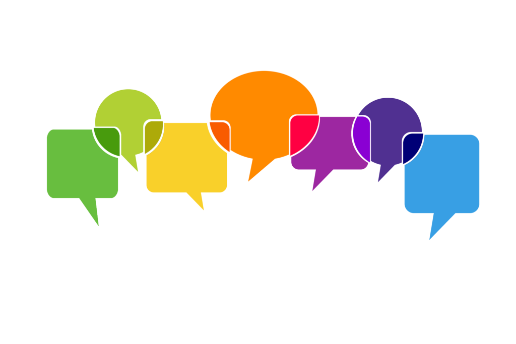 Sprechblasen: Bild von Gerd Altmann auf Pixabay